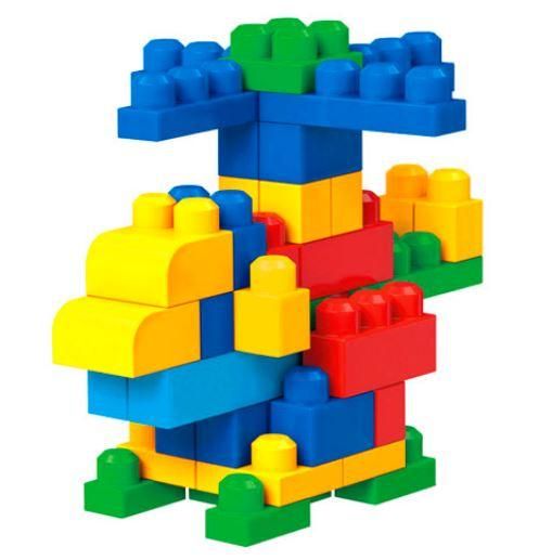 Мега Блокс конструктор в мешке 60 эл Mega Bloks DCH55 DCH54