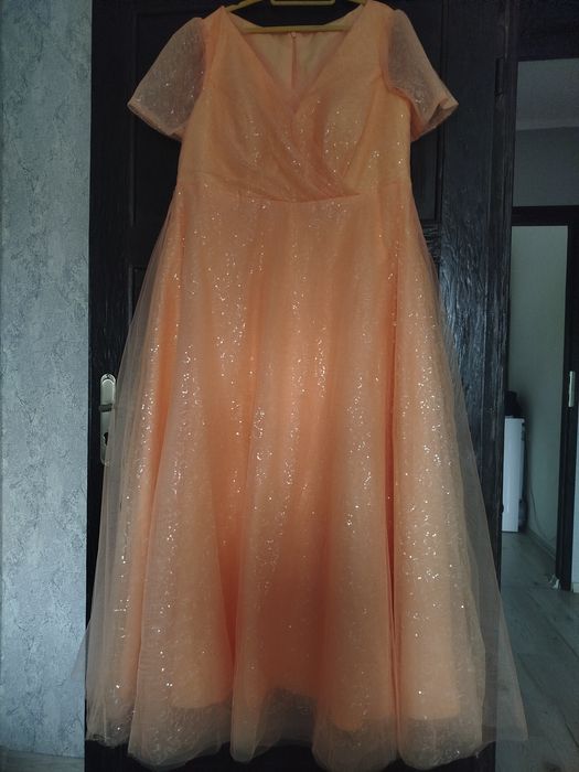 Suknia wieczorowa wesele bal 54 56 Plus size