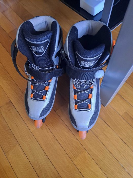 Conjunto patins e acessórios