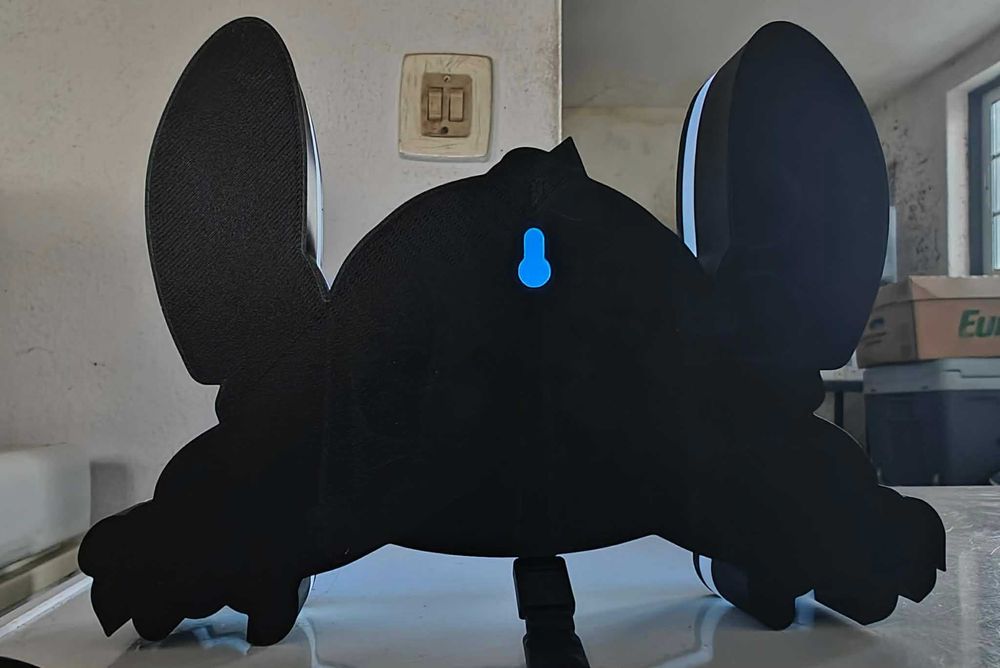 Candeeiro Stitch LED com Comando – Decoração Quarto / Gaming / Criança
