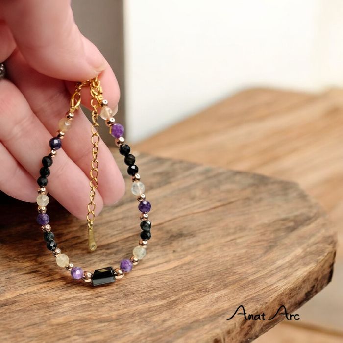 Bransoletka z kamieni naturalnych