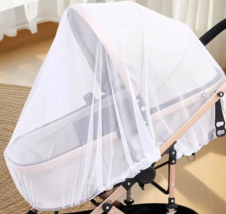 Rede mosqueteira para berço