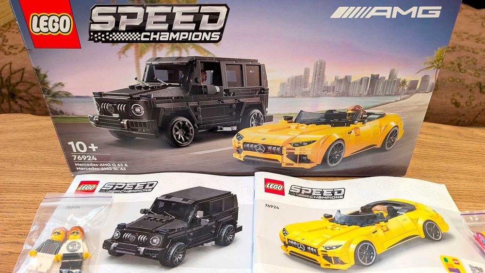 Лего 76924 Mercedes-AMG G 63 та Mercedes-AMG SL 63