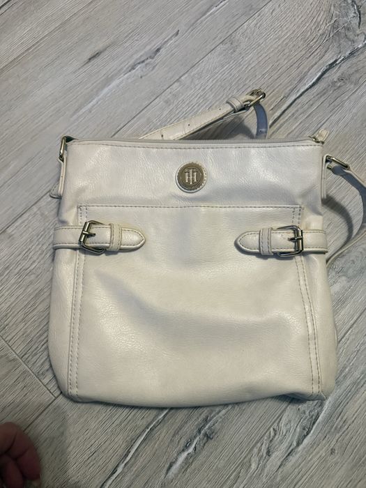 Torebka oryginalna Tommy Hilfiger bezowa