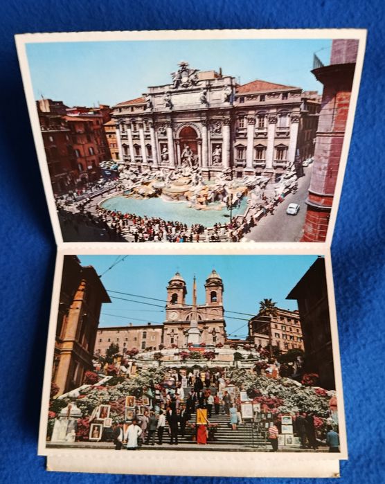 Lote de 16 postais de Roma - Comemorativo do Ano 2000 - Primeira Série