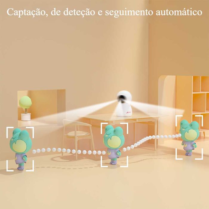 Câmara Vigilância * WiFi * FullHD * Visão Noturna * Áudio * SD * App