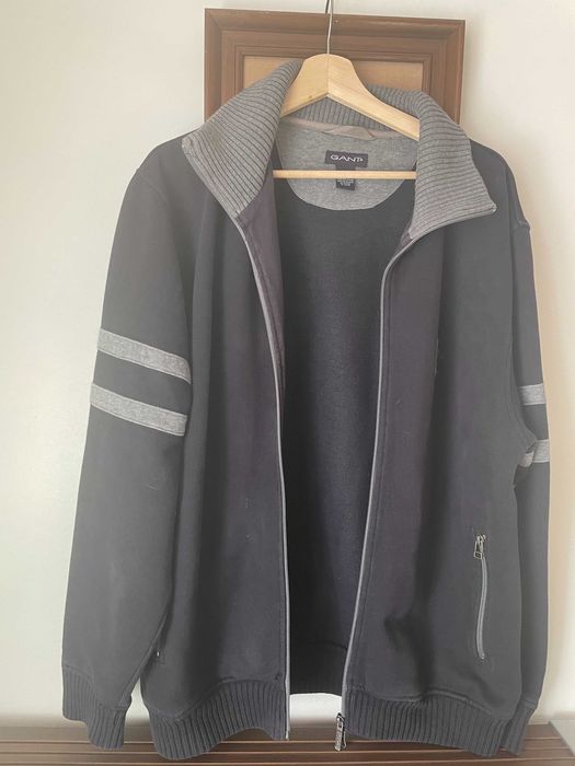 Sweatshirt azul marinho em algodão da marca Gant