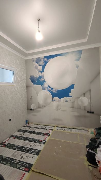 Поклейка обоев.Качество