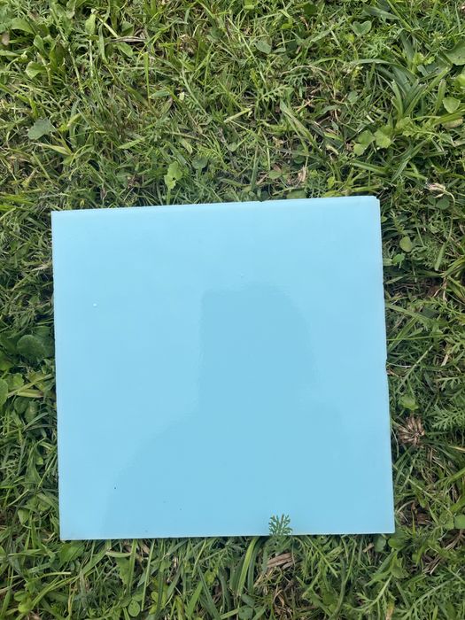 Kafelki szklane z PRL 15X15 cm.
