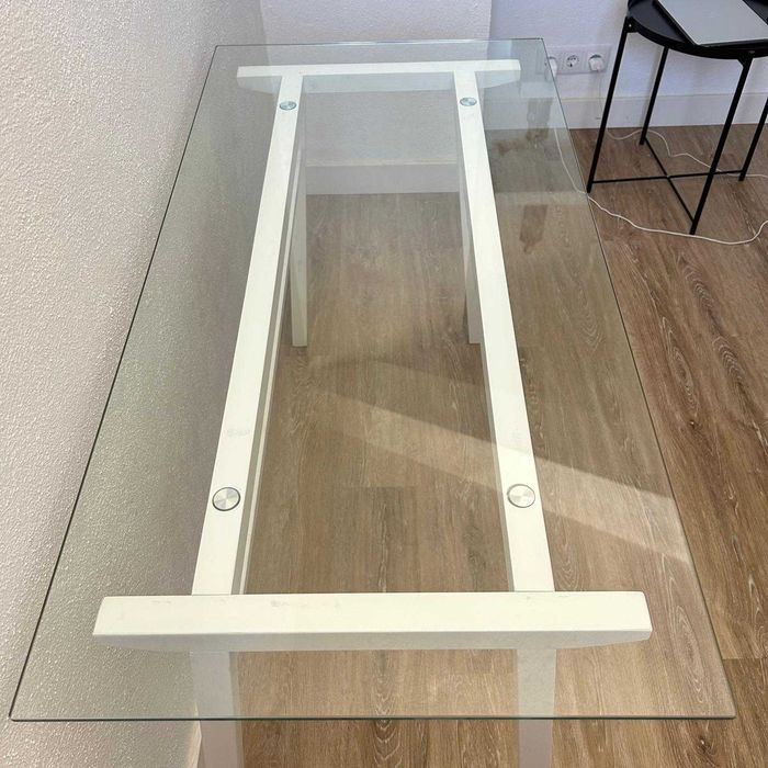 Secretária de Vidro 120x60cm