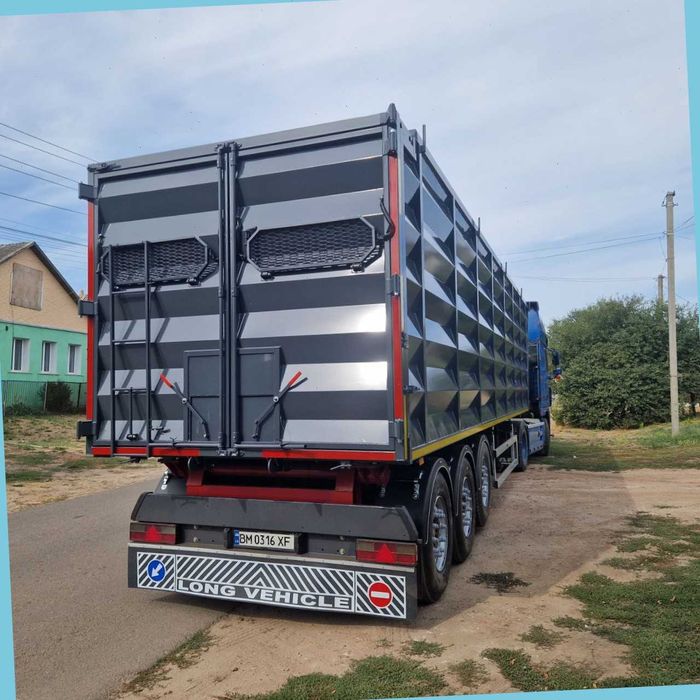 НОВЫЙ зерновоз-самосвал Kogel Saf от производителя, полуприцеп