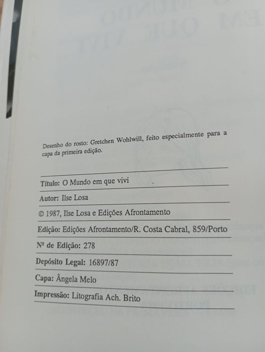 O mundo em que vivi