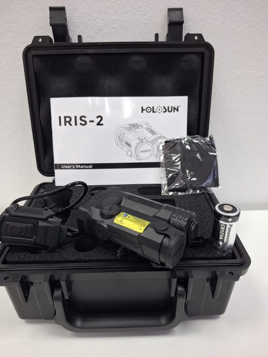 Тактичний блок Holosun IRIS‑GR2 з ЛЦУ лазерним цілевказівником