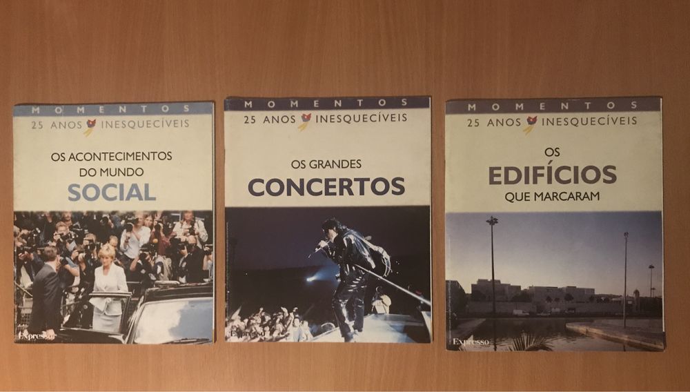 3 Books Collection: 25 Years of Moments