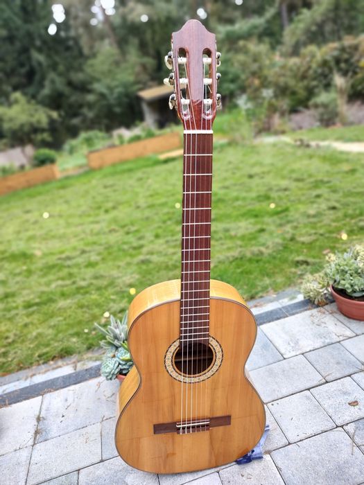 Flamenco guitar Strunal Schoenbach Amada LG51 gitara klasyczna Cypress