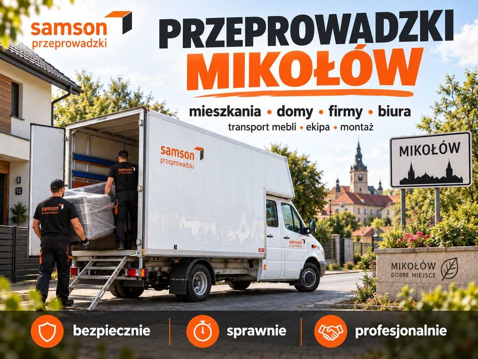 Przeprowadzki Mikołów Śląsk | Transport mebli | Mieszkania domy firmy biura | Auto + ekipa | Wynoszenie wnoszenie | Demontaż montaż
