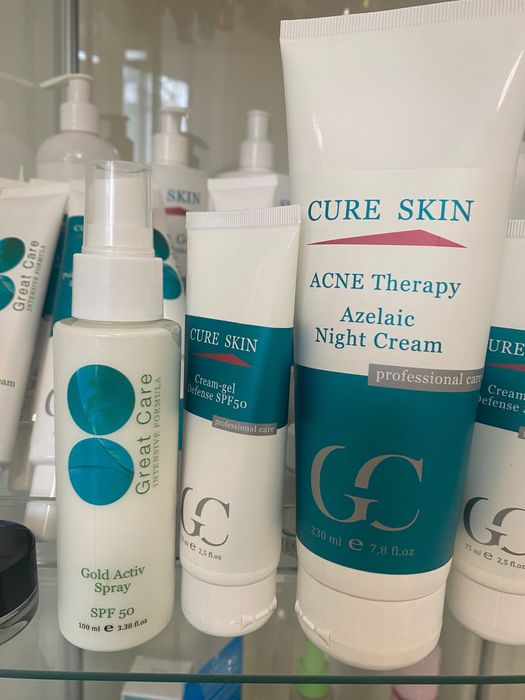 Азелеїновий нічний крем розлив при Акне лікувальний 20% Cure Skin