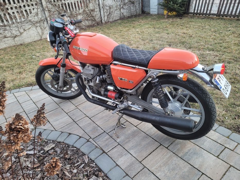 Moto Guzzi V50 III Cafe Racer Bobber 35kW prawko A2klasyk 1981 BMW  PRYWATNIE