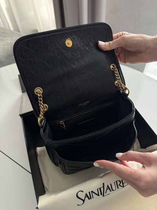 Сумка YSL Yves Saint Laurent Black Gold