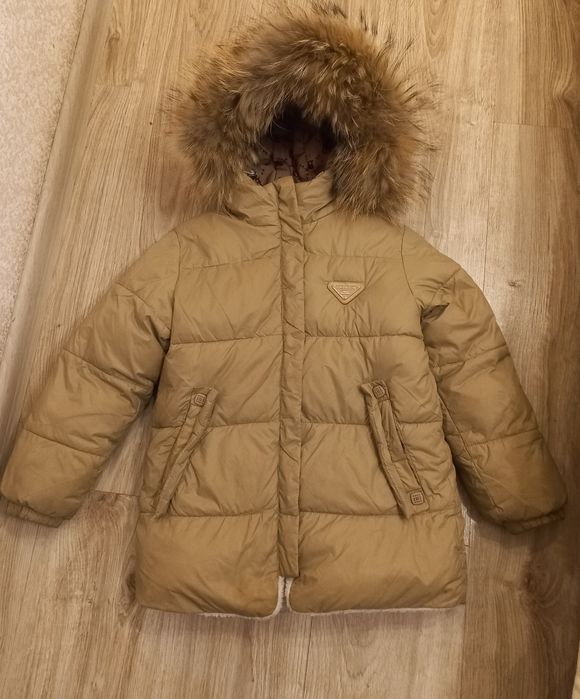 Пуховик для дівчинки