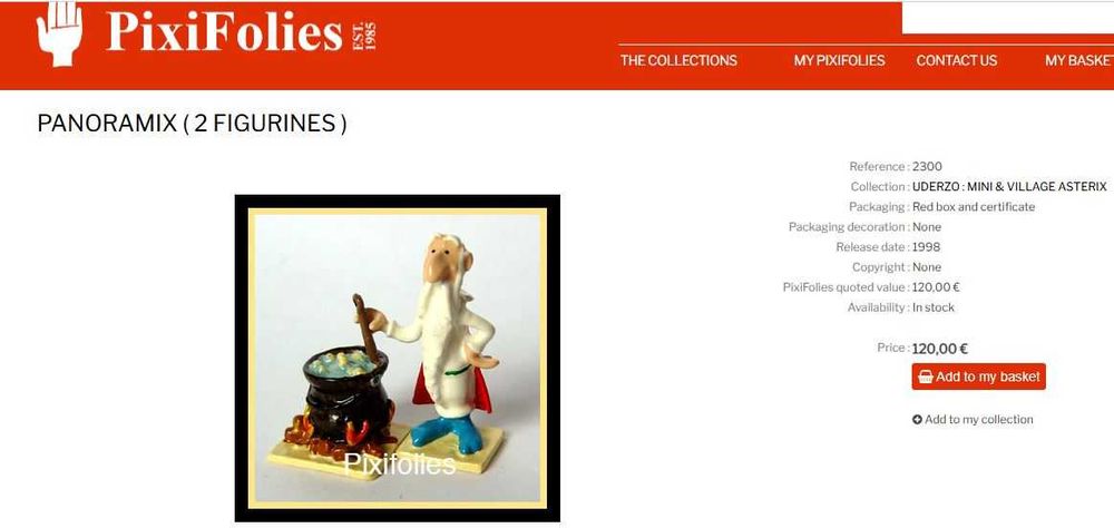 Panoramix (2 figuras) Pixi Mini Astérix