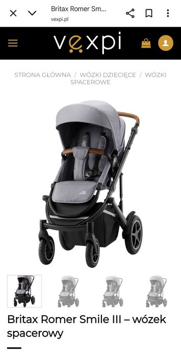 Wozek britax romer smile 3