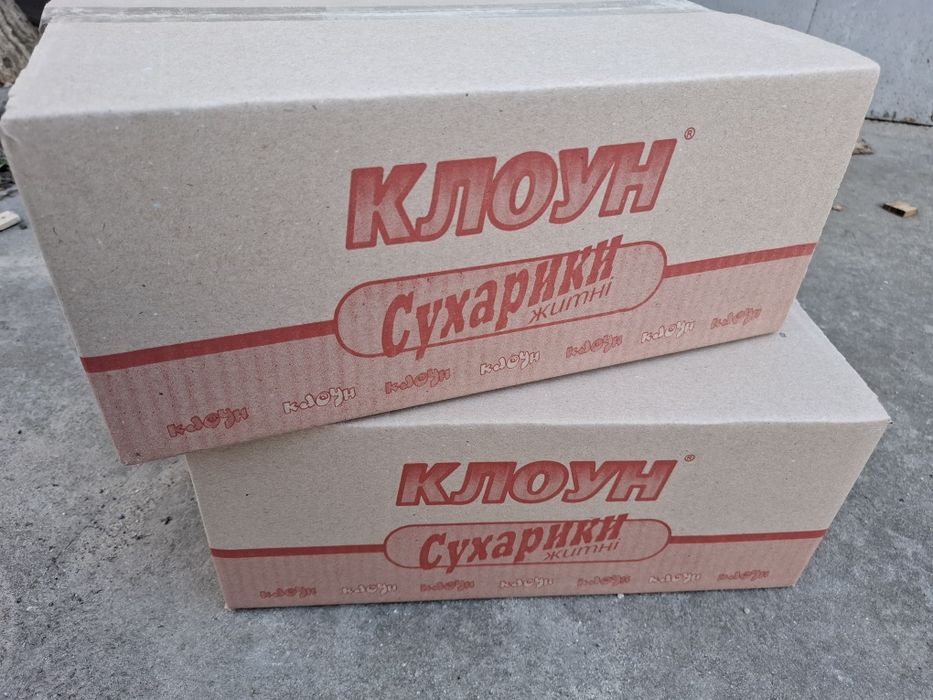 Сухарики Клоун 35гр