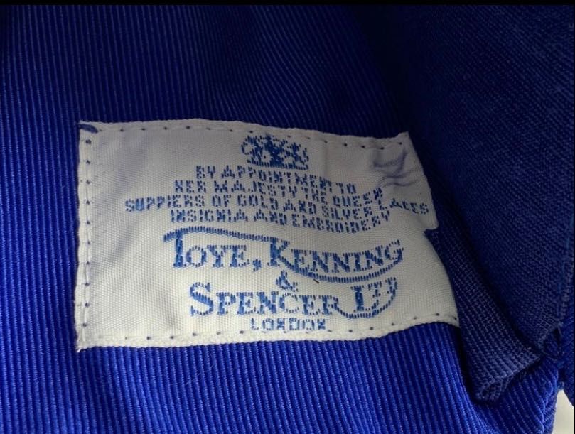 Paramentos maçónicos colar e avental original da maçonaria