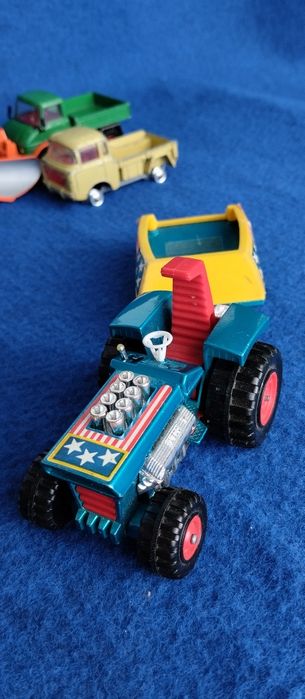 Matchbox superkings tractor K3 i przyczepa stara zabawka resorak