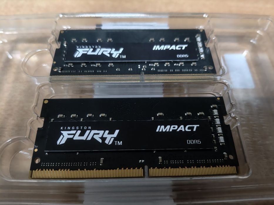 Оперативна пам'ять SO-DIMM Kingston FURY Impact DDR5 32 Гб (2x16)