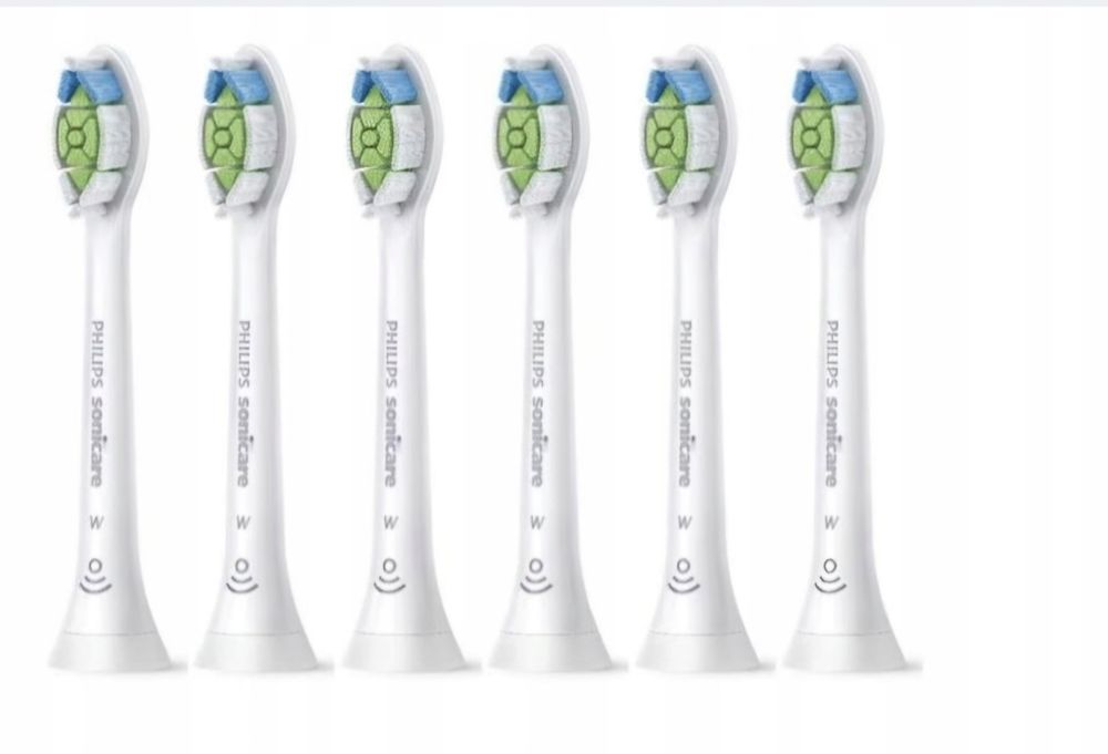 Końcówki do szczoteczek Sonicare Philips W2 Optimal White 6 szt. HX606
