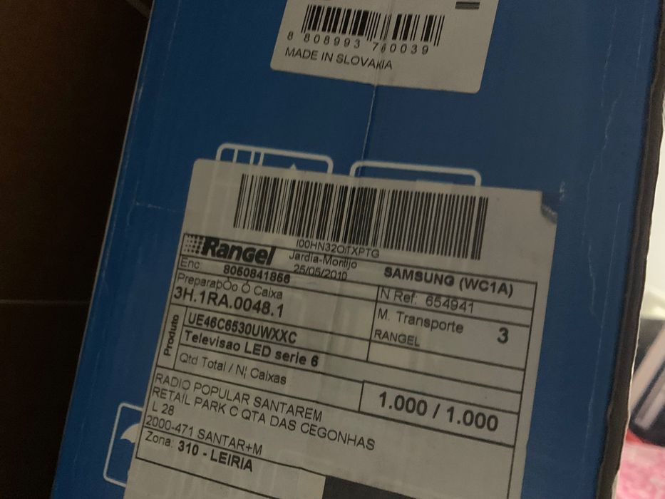 Tv Samsung 46” fonte alimentação avariada