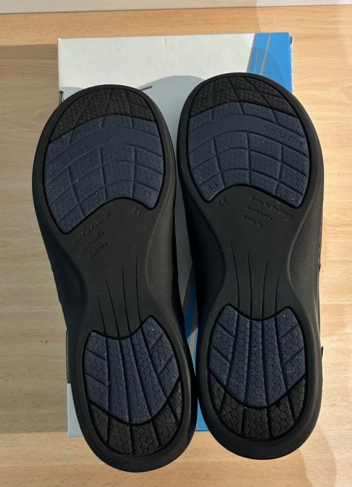 Sapato Wash’Go com velcro - Azul-Escuro