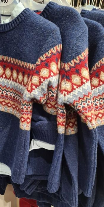 Camisola 75% lã zippy 7/8 anos Nova