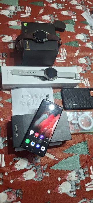 Pack Samsung S21 Ultra/Xiaomi Watch 2 e Huawey GT 2