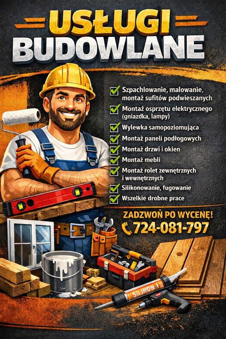 Usługi budowlane/wykończenia/złota rączka