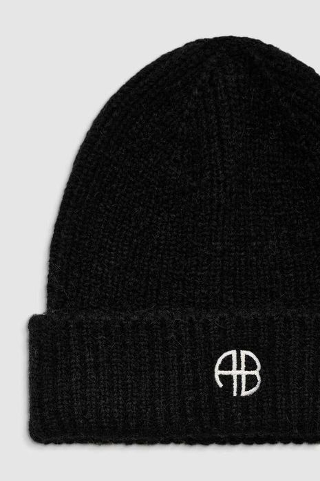 Шапка Anine Bing Elia Beanie Black