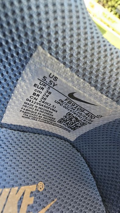 Nike Dunk Low Azuis e Brancas - Tam. 38 - Usadas, como novas