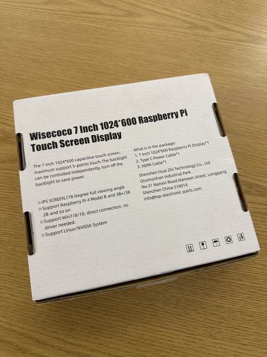 Monitor/Display 7 Polegadas Touchscreen