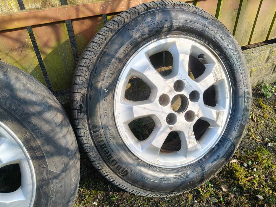 Felgi aluminiowe Opel 5x110 15" 5szt (oryginalne, komplet)