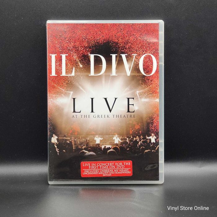 DVD Musical - Il Divo - Live At The Greek Theatre - Ref.MCLE