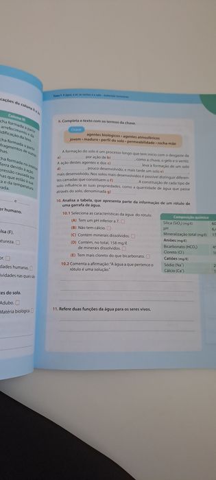 Livro de fichas de Ciências 5 Ano