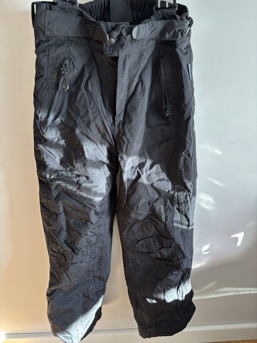Spodnie narciarskie martes dziewczece czarne 146