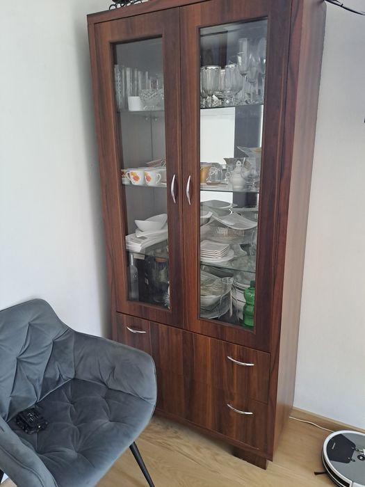 Witryna szklana super stan