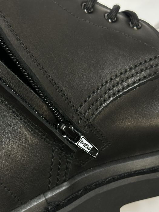 BALENCIAGA STOMPER BOOTS Leather кожаные шкіряні ботинки opium черные