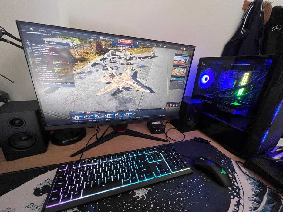 Torre Gaming PcDiga em Garantia + Monitor 165Hz em Garantia