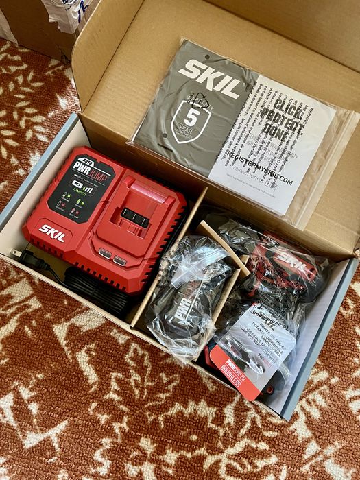 Ударний безщітковий шуруповерт SKIL HD529402 PWR Core 20, 2Ah батарея