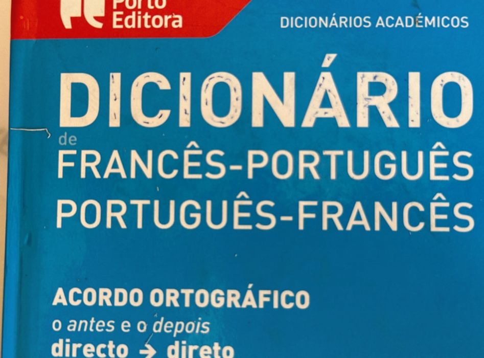 Dicionario Francês-Português Porto Editora