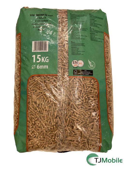 Sprzedam pellet DANKROS A1 ENplus 6mm Darmowa dostawa w Polsce!!!