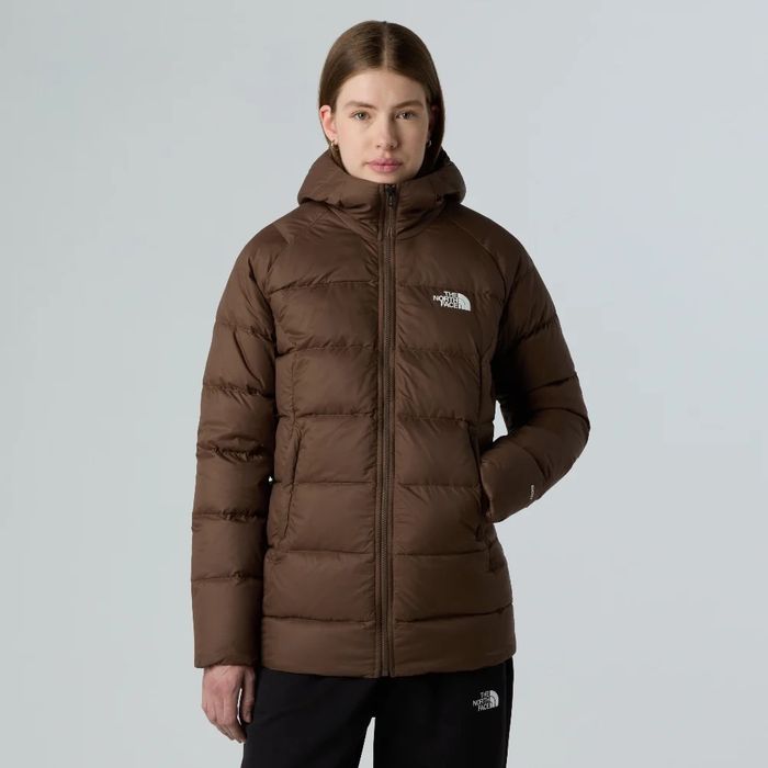 Куртка пуховик жіноча The North Face коричнева S